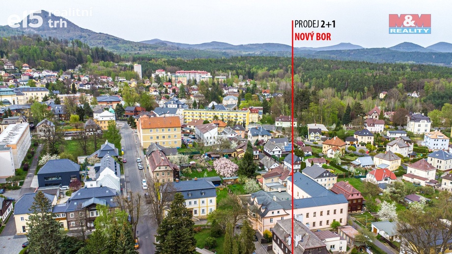 Prodej byty 2+1, 66 m² - Nový Bor