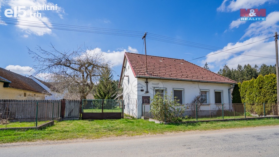 Prodej rodinné domy, 90 m² - Těmice - Dráchov