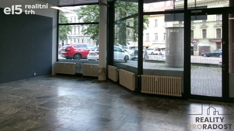 Pronájem obchodní prostory, 111 m² - Brno-střed