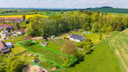 Prodej stavebního pozemku 1 000 m², Choustník