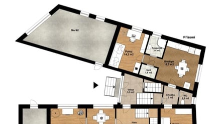 Prodej rodinného domu 146 m², Komňa