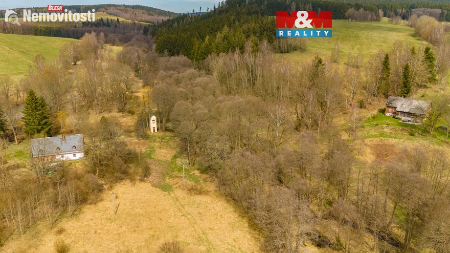 Prodej louky 2 537 m², Kraslice