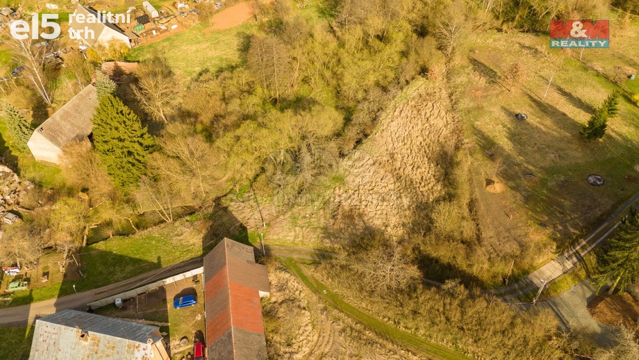 Prodej pozemky - trvalý travní porost, 1 566 m² - Tuchořice - Nečemice