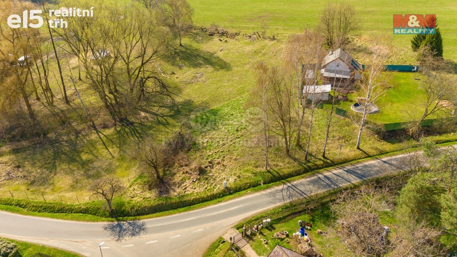 Prodej pozemky - trvalý travní porost, 1 051 m² - Lovečkovice - Touchořiny