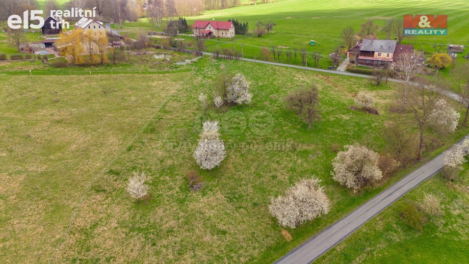 Prodej pozemky - trvalý travní porost, 2 371 m² - Česká Kamenice - Dolní Kamenice
