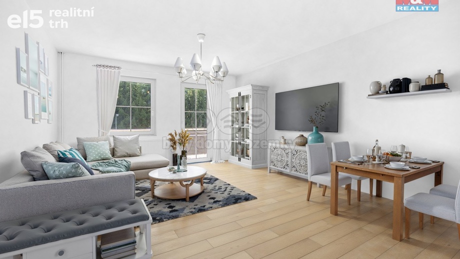 Prodej byty 2+kk, 57 m² - Turnov