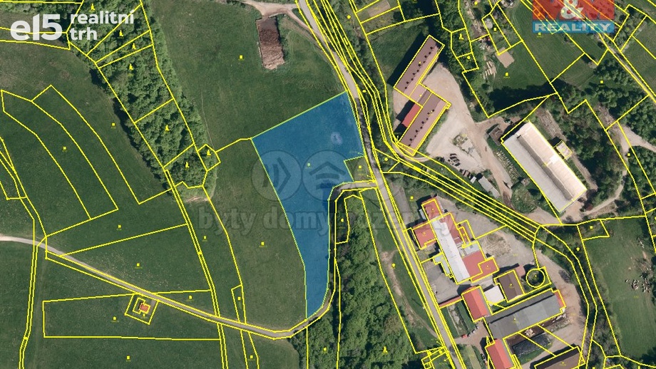 Prodej pozemky - trvalý travní porost, 8 565 m² - Francova Lhota