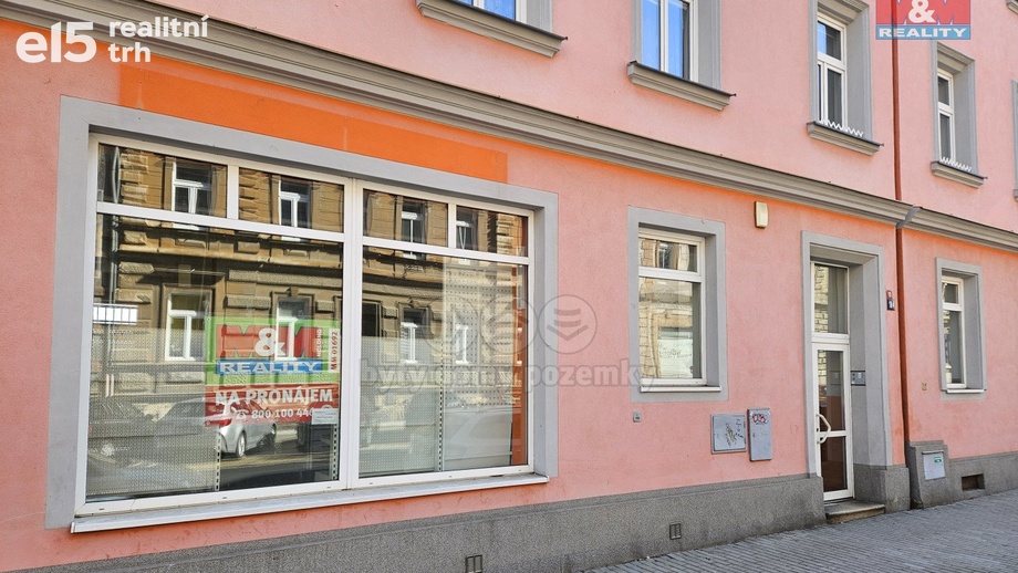 Pronájem obchodní prostory, 75 m² - Cheb