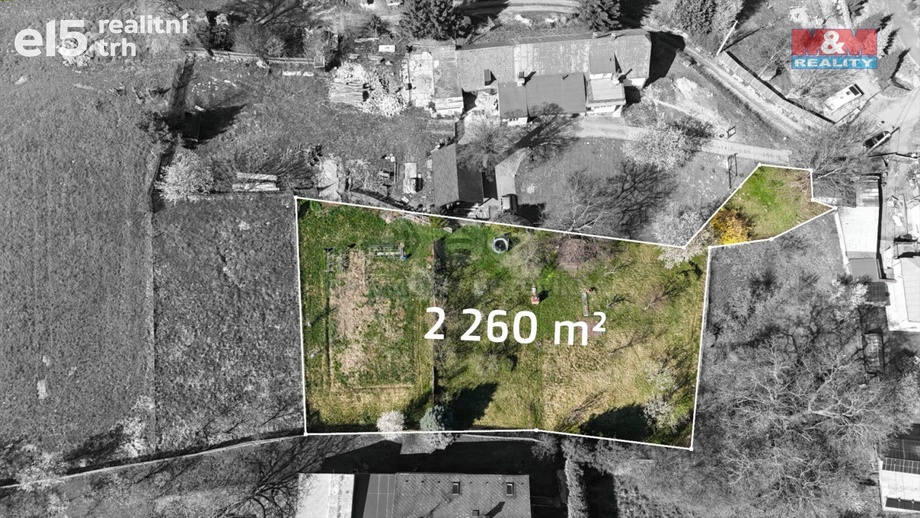 Prodej pozemky pro bydlení, 2 260 m² - Zátor