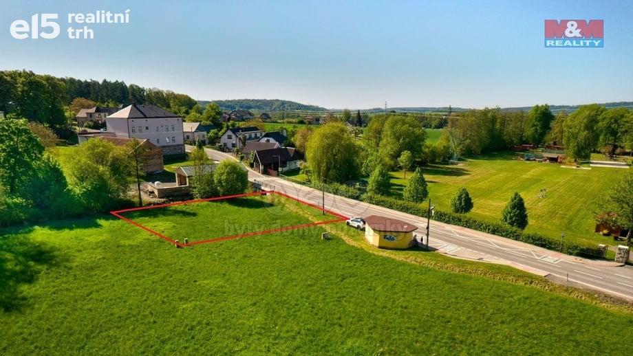 Prodej pozemky pro bydlení, 1 000 m² - Lanžov