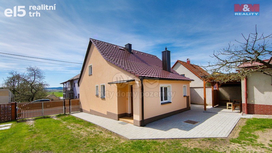 Pronájem rodinné domy, 62 m² - Dnešice