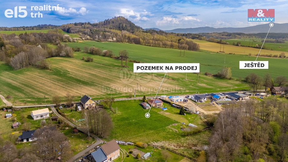 Prodej pozemky pro bydlení, 2 306 m² - Hamr na Jezeře - Útěchovice