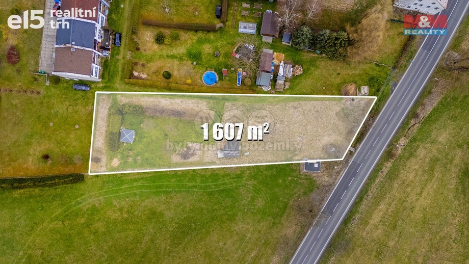 Prodej pozemky pro bydlení, 1 607 m² - Dolní Podluží