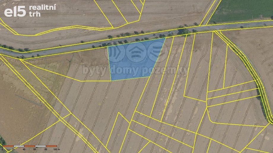 Prodej zemědělská půda, 22 184 m² - Jíkev