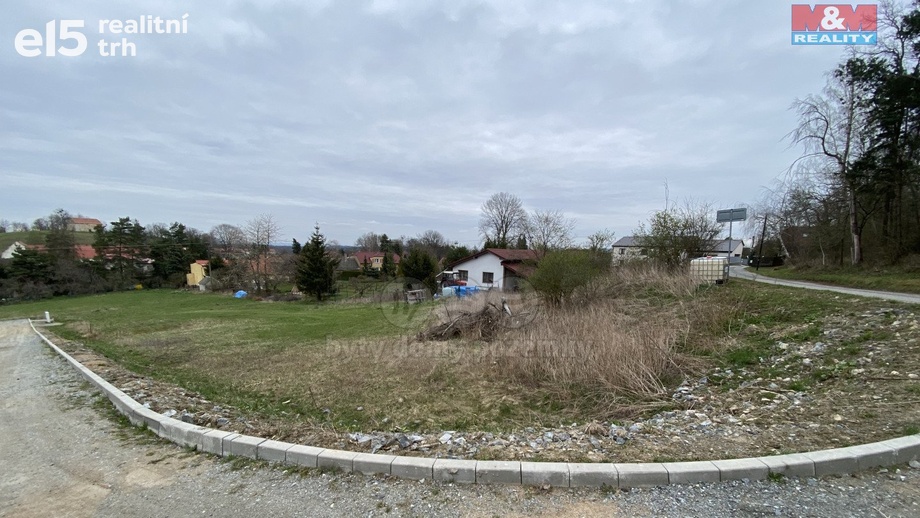 Prodej pozemky pro bydlení, 1 581 m² - Olbramovice - Křešice