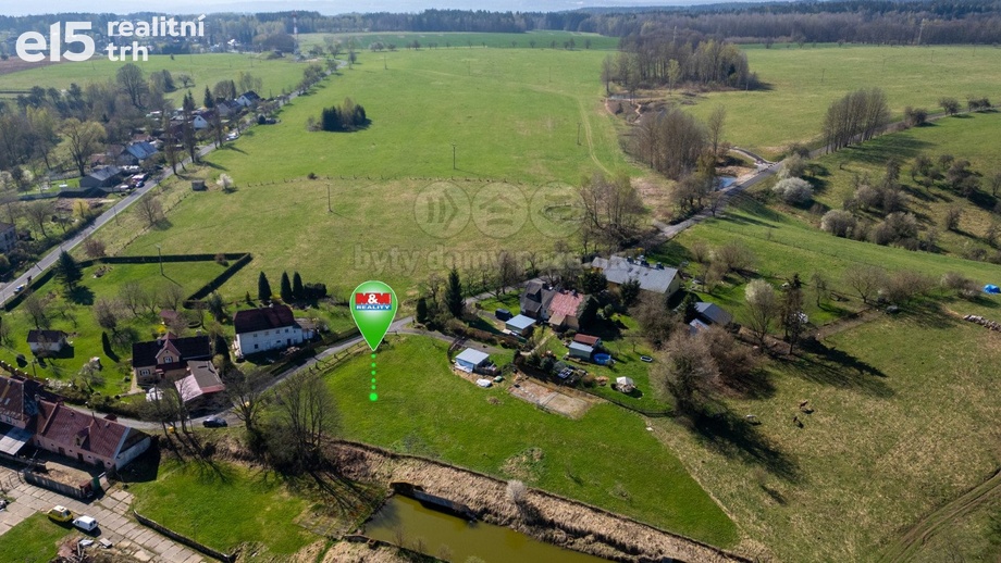 Prodej pozemky pro bydlení, 1 000 m² - Josefov - Hřebeny