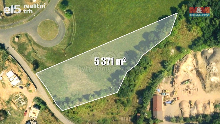 Prodej pozemky pro bydlení, 5 371 m² - Malšovice