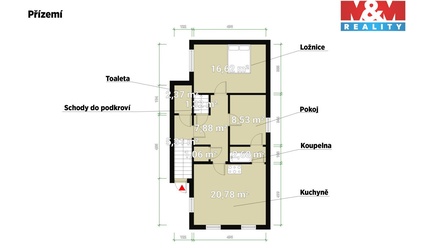 Prodej rodinného domu 67 m², Kněževes
