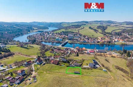 Prodej stavebního pozemku 1 009 m², Kamýk nad Vltavou