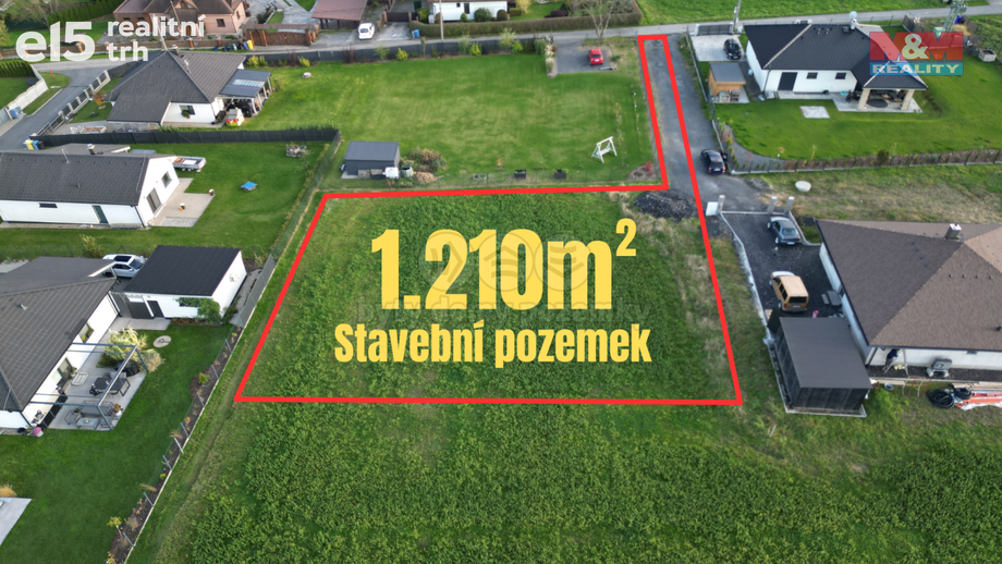Prodej pozemky pro bydlení, 1 210 m² - Petřvald