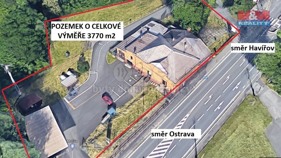 Prodej obchodního prostoru 440 m², Ostrava - Radvanice