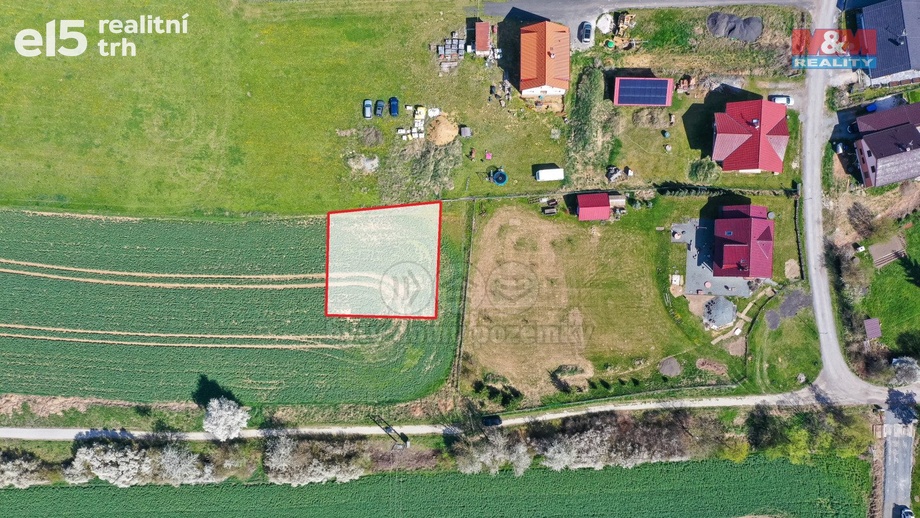 Prodej pozemky pro bydlení, 634 m² - Dobřany - Šlovice