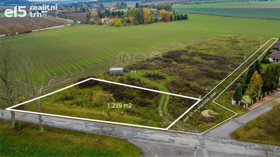 Prodej pozemky pro bydlení, 1 219 m² - Podůlší