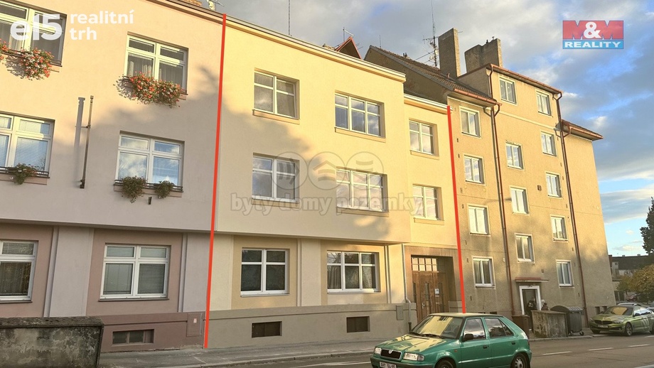 Pronájem byty 2+kk, 48 m² - Písek - Budějovické Předměstí