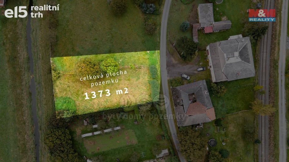Prodej pozemky pro bydlení, 1 373 m² - Linhartice