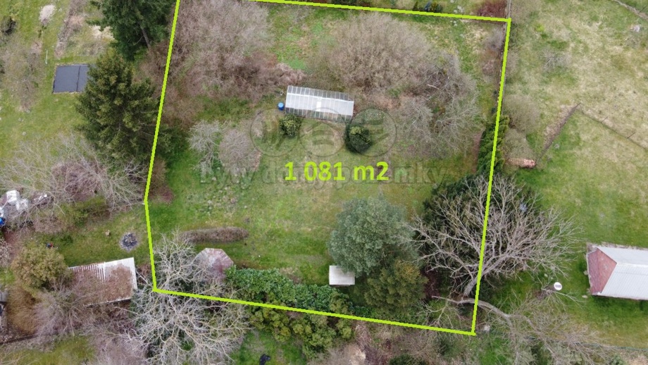 Prodej stavebního pozemku 1 081 m², Zbraslavice