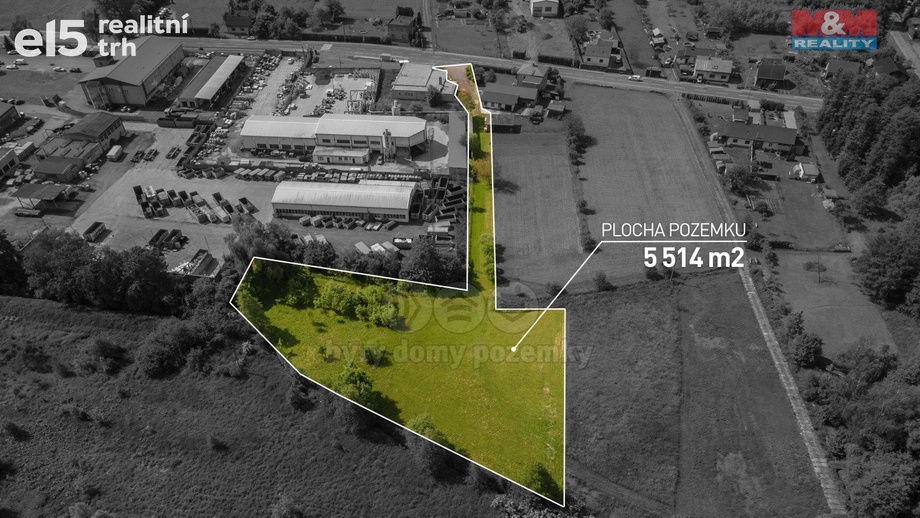 Prodej pozemky - trvalý travní porost, 5 514 m² - Ostrava - Bartovice