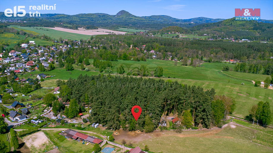 Prodej pozemky - zahrady, 487 m² - Sloup v Čechách