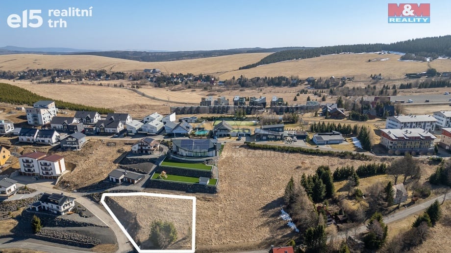 Prodej pozemky pro komerční výstavbu, 1 666 m² - Loučná pod Klínovcem - Loučná