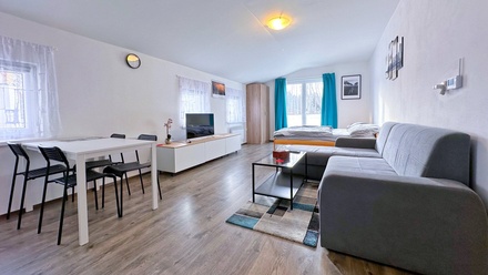 Prodej bytu 1+kk 43 m², Nová Pec - Dlouhý Bor