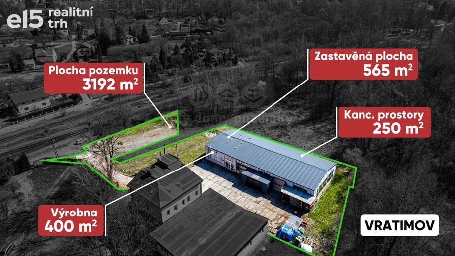 Prodej výroba, 669 m² - Vratimov
