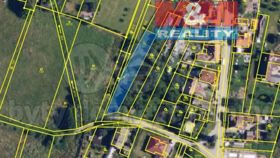 Prodej stavebního pozemku 611 m², Bouzov