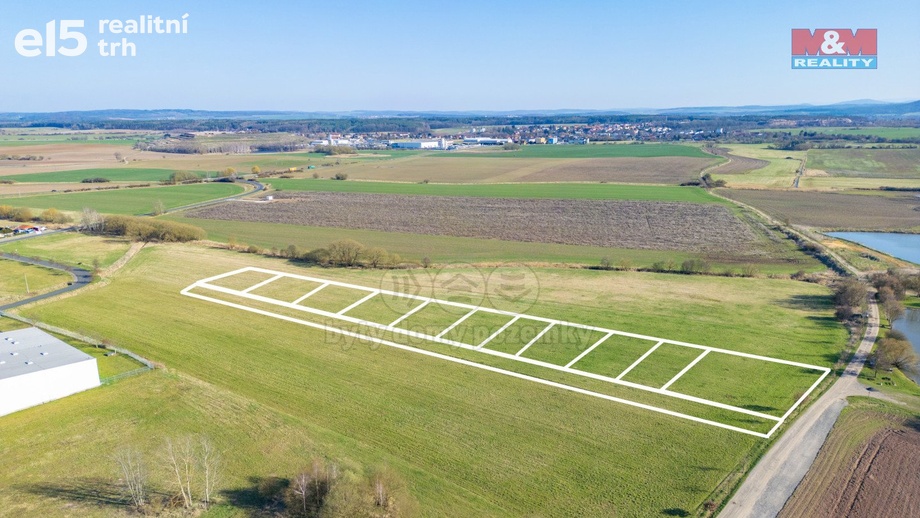 Prodej pozemky pro bydlení, 12 377 m² - Úherce