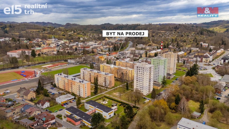 Prodej byty 2+1, 56 m² - Semily - Podmoklice