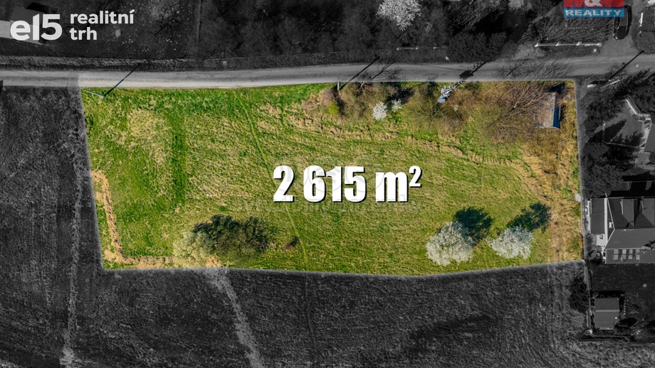 Prodej pozemky pro bydlení, 2 615 m² - Valašské Meziříčí - Bynina