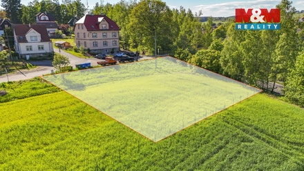 Prodej stavebního pozemku 1 590 m², Hazlov