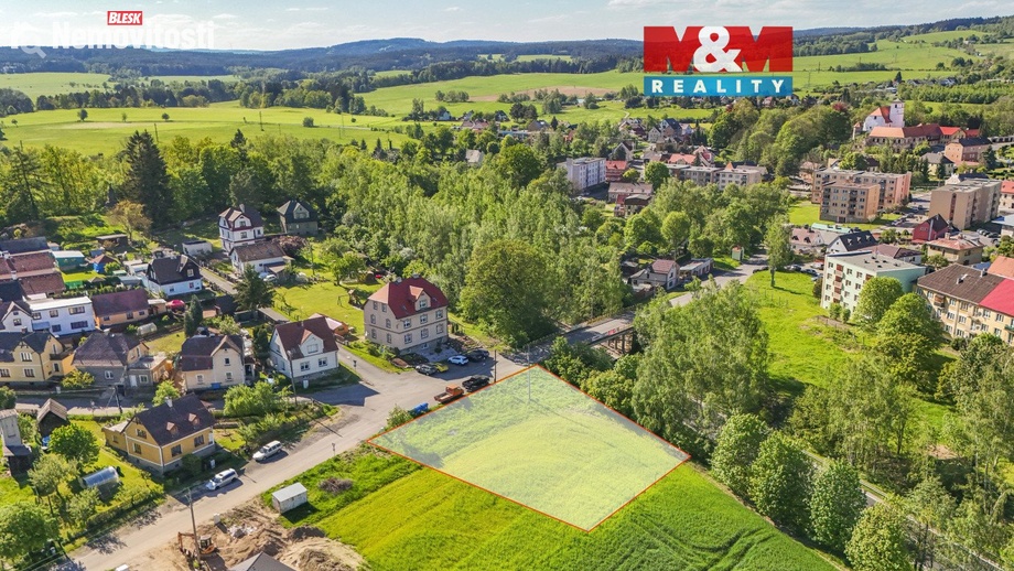 Prodej stavebního pozemku 1 590 m², Hazlov