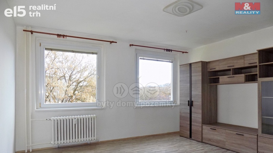 Pronájem byty 1+kk, 32 m² - Ústí nad Labem - Krásné Březno