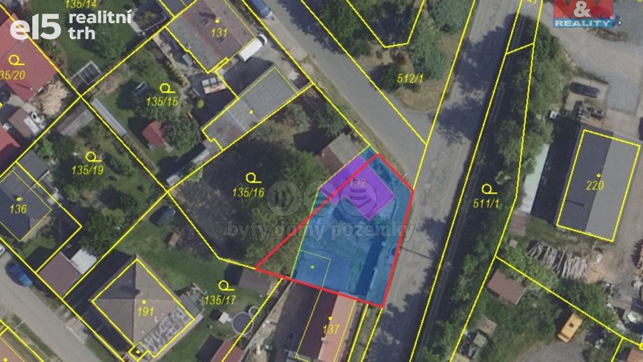 Prodej pozemky pro bydlení, 360 m² - Libenice