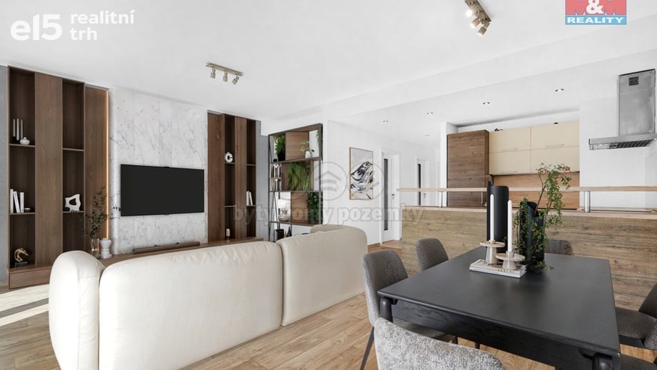 Prodej byty 3+kk, 75 m² - Liberec XIX-Horní Hanychov