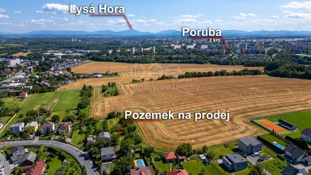 Prodej stavebního pozemku 1 174 m², Ostrava