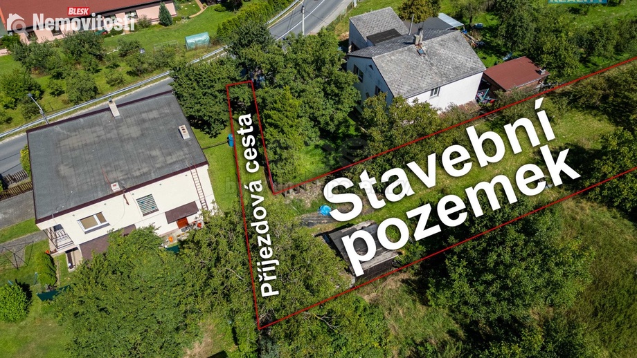 Prodej stavebního pozemku 1 174 m², Ostrava