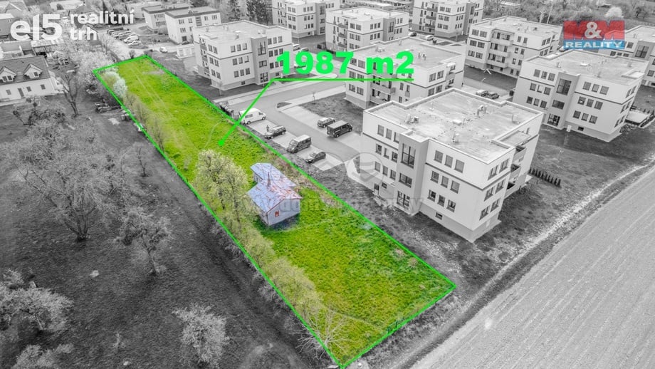 Prodej pozemky pro bydlení, 1 987 m² - Fryšták