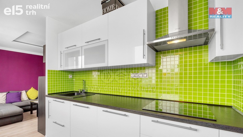 Pronájem byty 2+1, 52 m² - Pardubice - Zelené Předměstí
