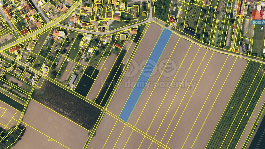 Prodej stavebního pozemku 4 634 m², Žalkovice