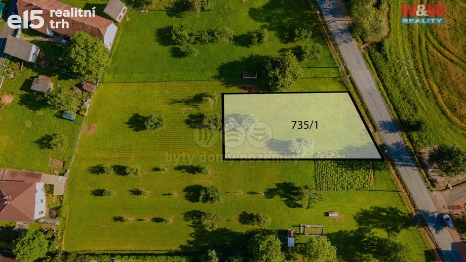 Prodej pozemky pro bydlení, 1 151 m² - Volduchy